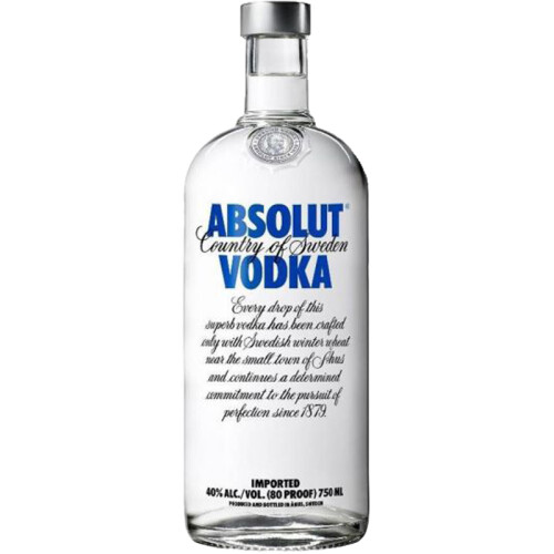 Absolut vodka 70cl